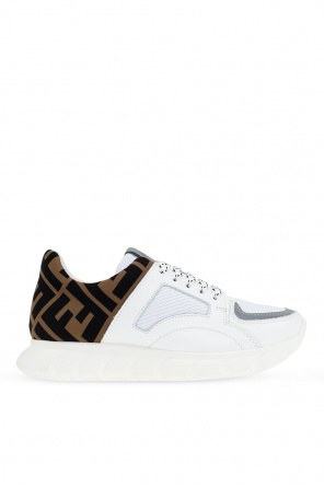 Sneakers with logo Fendi Kids - fendi white pouch